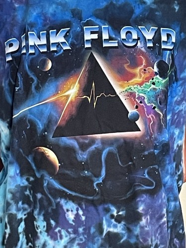 Liquid Blue Pink Floyd Space Tye Dye Tshirt - Bild 2 von 7