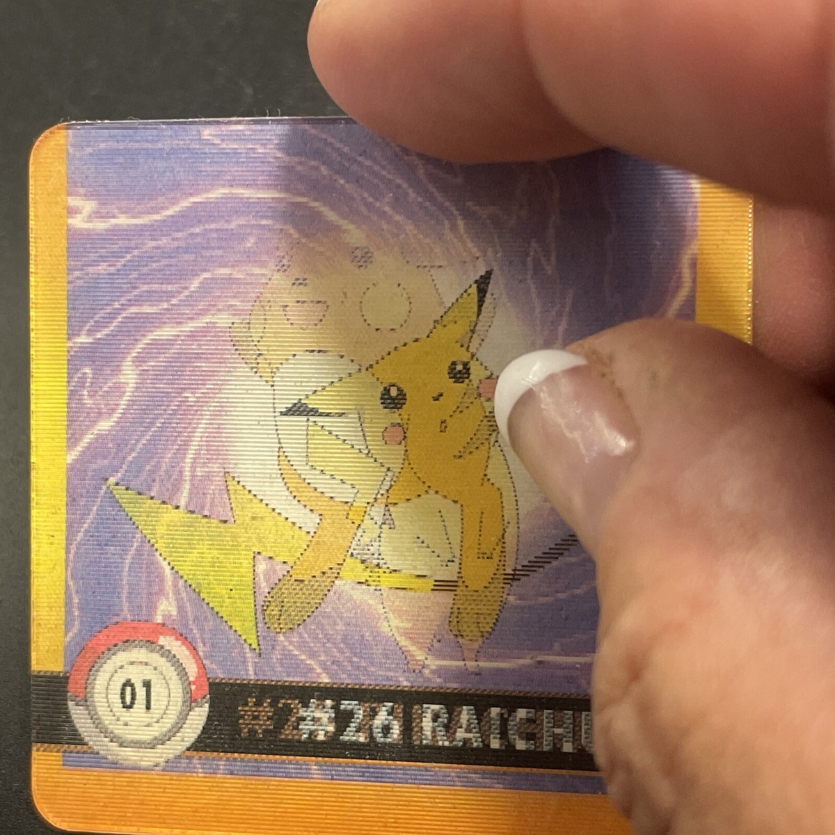 1999 Artbox Pokemon Action Flipz Premier Edition #01 Pikachu