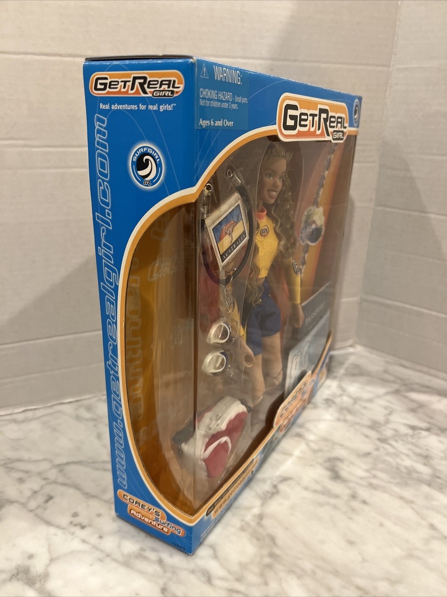1999 Get Real Girl COREY'S SURFING ADVENTURE Girl Doll