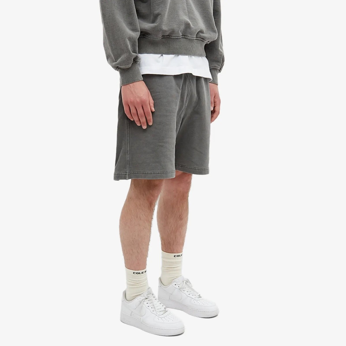 Cole Buxton Warm Up Shorts Washed Black - XXL New With Tags | eBay