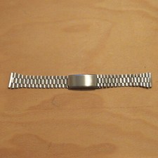 Stainless watch band strap 3 link NOS vintage unused