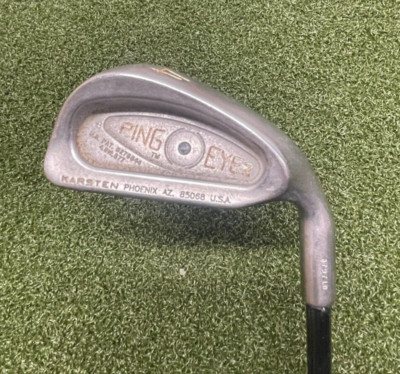 Ping Eye 2 Black Dot 4 Iron /  RH/ Stiff Graphite ~39.25''  / Good Grip / jj9401