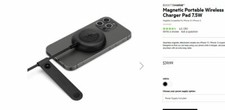 Belkin BOOST CHARG Magnetic Portable Wireless Charger Pad 7.5W NEW IN SEALED BOX