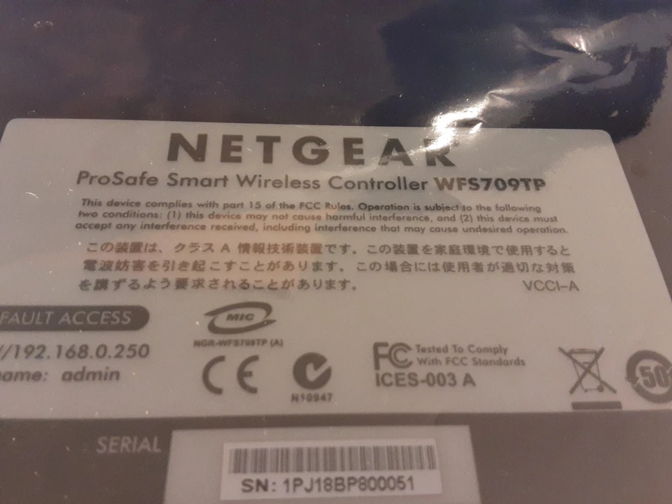 Netgear ProSafe Smart Wireless Controller WFS709TP-BOXED - Image 3 of 4