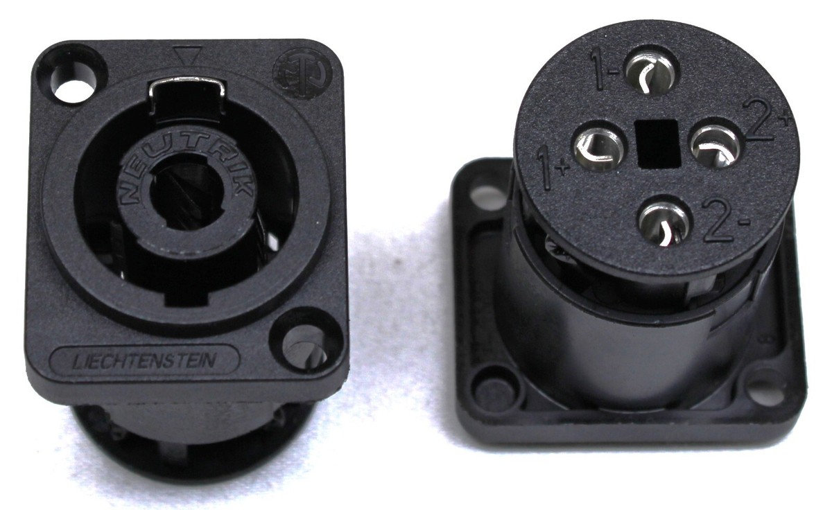 noi Neutrik NLT4MP Speakon 4 Pole Panel Metal- Event Horizon & Services