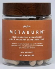Plexus MetaBurn Fat Burner Mood Energy Booster Supplement 60 Capsules Exp. 05/27