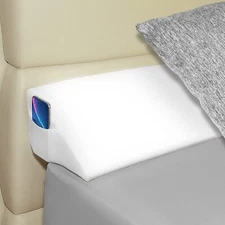 Queen Size60"x10"x6" Bed Wedge Pillow Plus/Bed Filler for Triangle Bolster Fi...