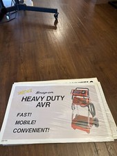 Rare 1980's Promo Snap On Tools Plastic Display Poster 24 x 15 AVR