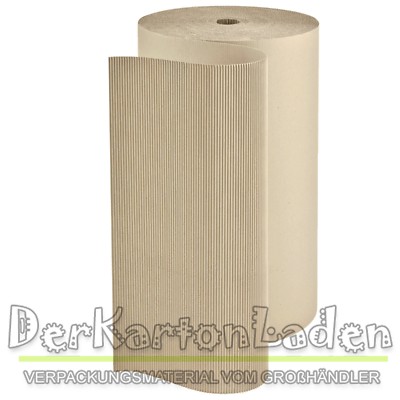 Wellpappe 1,0 x 70 m Polstermaterial 70 bis 1400 m² Rollenwellpappe
