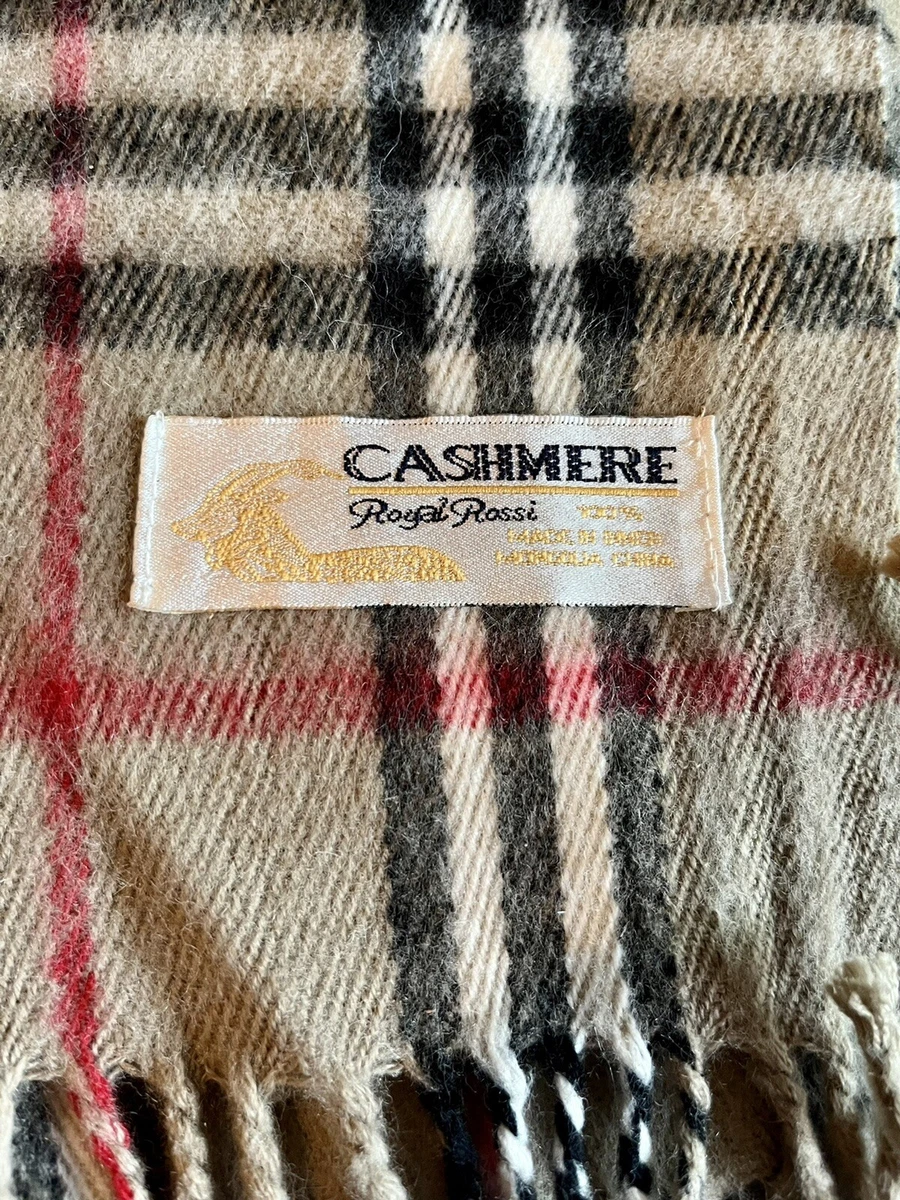 Cashmere Royal Rossi Scarf | eBay