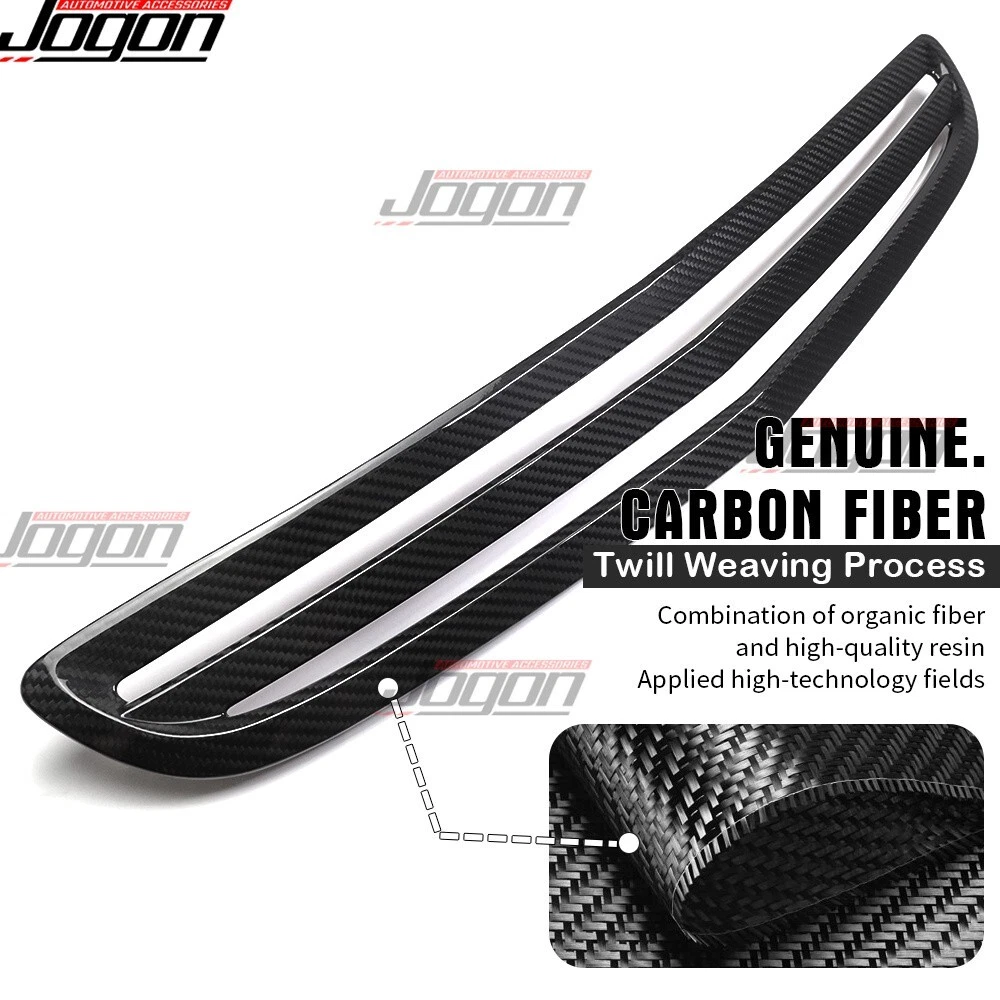 Real Carbon Front Hood Air Flow Vent Trim Scoop For Acura Integra Type S 2022-25 - Picture 5 of 12