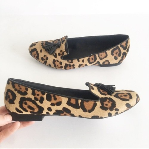 steve madden leopard loafers