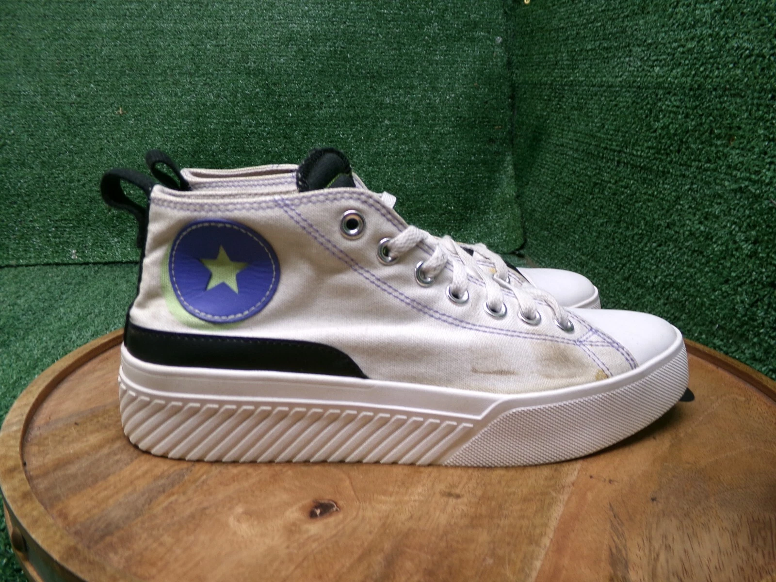 Converse Men's UNT1TL3D CS MID White Canvas Shoes Sneakers US Size 8 171870C