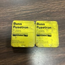 Lot of 10 Buss Bussmann MDM 1/4 Fuses 0.25A 0.25 Amps