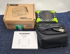 Huepar AG2L: Angle Gauge with Laser Level 3-in-1 Tool 0-180° Range Heavy Duty