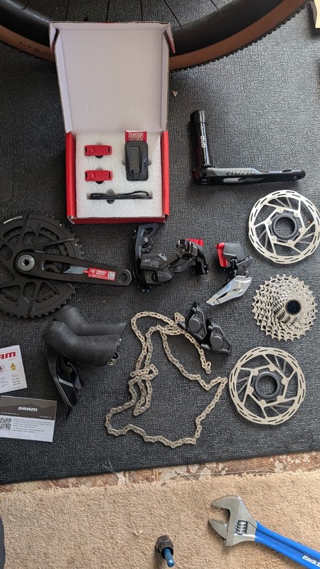 Sram Rival AXS E1 Full Groupset New.