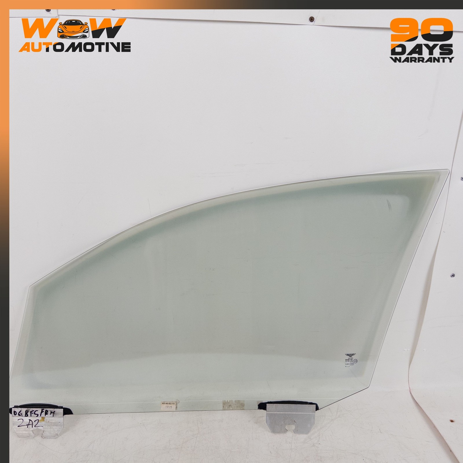 06-13 BENTLEY CONTINENTAL FLYING SPUR FRONT RIGHT DOOR WINDOW AUTO GLASS OEM