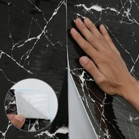 3M Thick Marble Wallpaper Kitchen Bathroom Waterproof Self-adhesive Wall Sticker