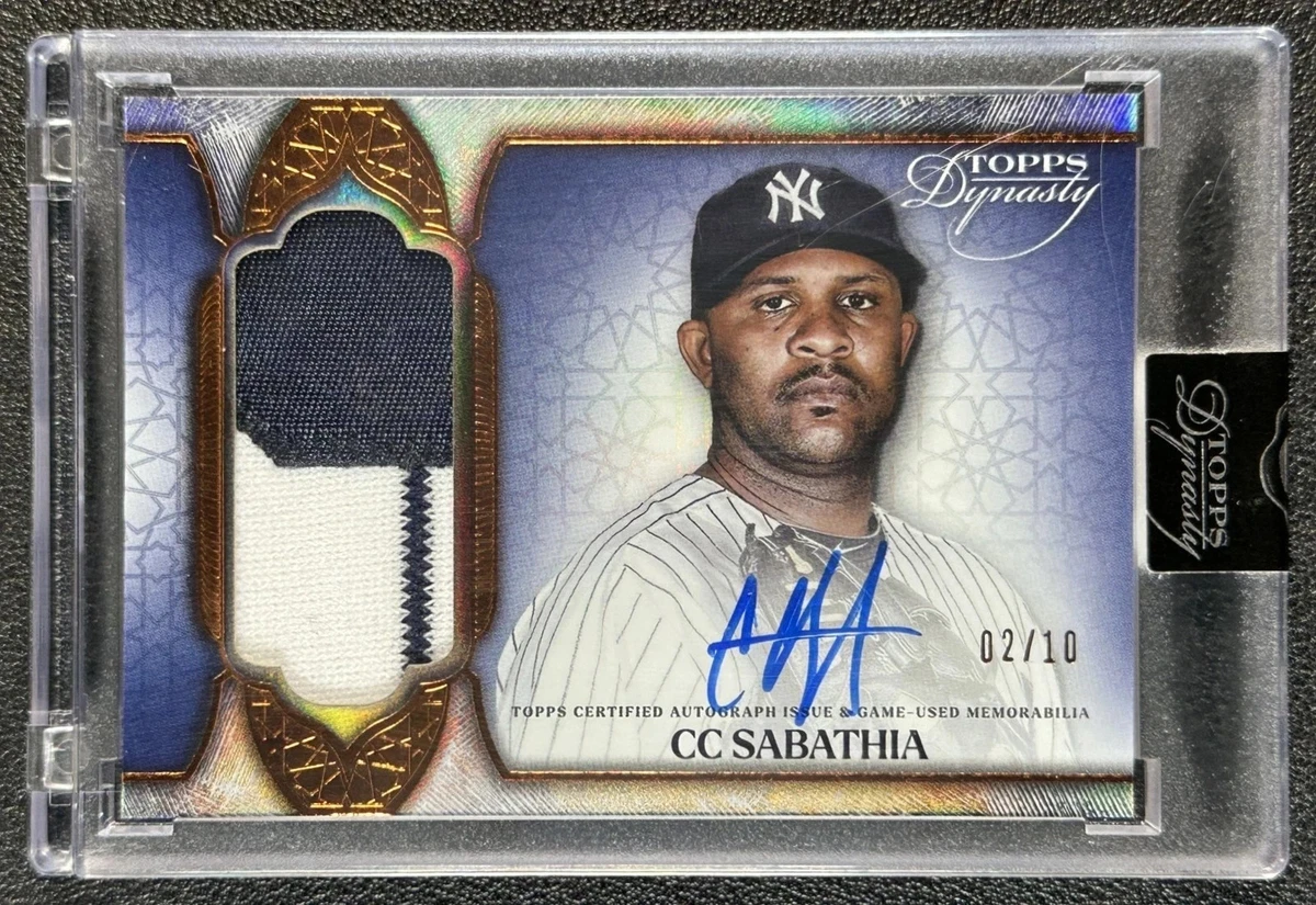カ*ド様 Fanatics Authentic CC Sabathia 直筆サイ CC Sabathia Baseball Original Autographed Sports Trading Cards
