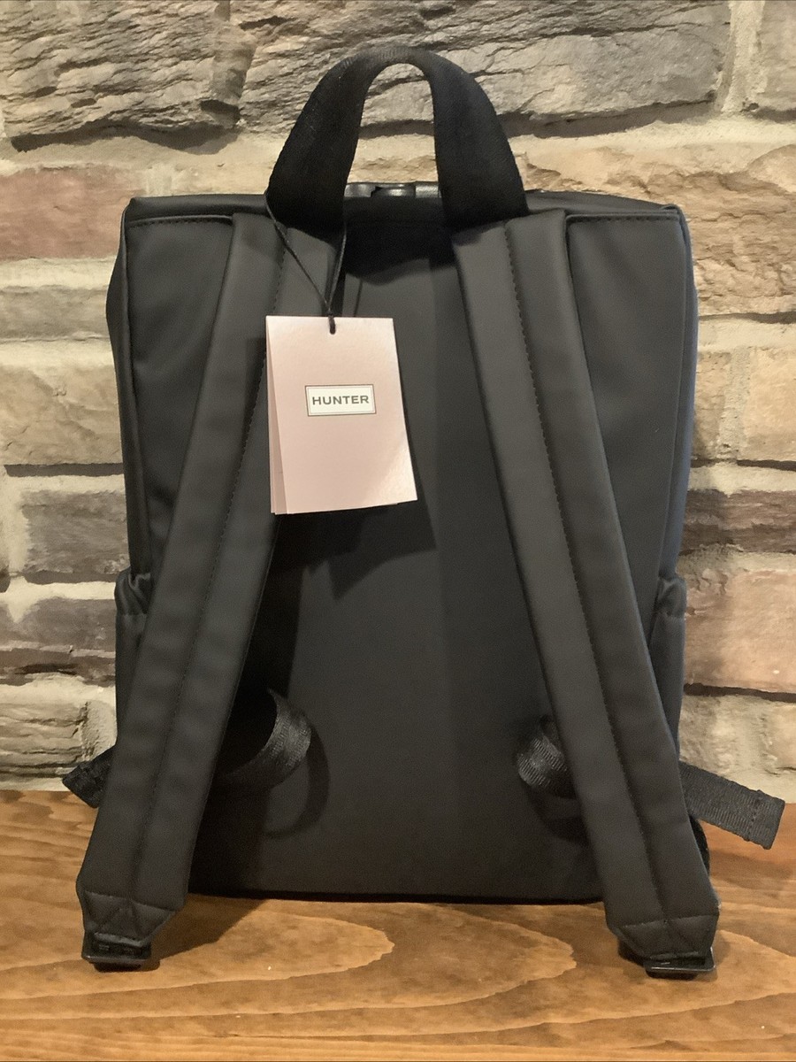 Hunter Top Clip Backpack Bag Black NEW with Tags viral backpack black brand new Hunter Top Clip Backpack Bag Black NEW with Tags | eBay main image 3