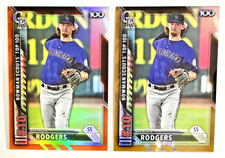 2016 Bowman Bowman Scouts' Top 100 Orange Refractor /25 Brendan Rodgers #BTP-10