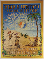 Dead and Company - Riviera Maya, Mexico 2018 -Signed and Numbered by Mike Dubois