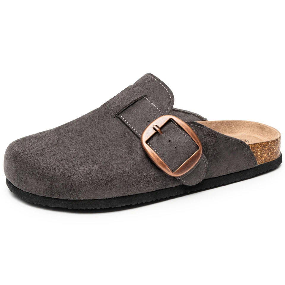 Zapatos sin cordones con zueco Alpine Swiss Edith para mujer Foto 3 de 4