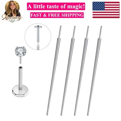 Piercing Taper Mixed 4Pcs Piercing Changing Tools 16G 18G Piercing Taper Inse...
