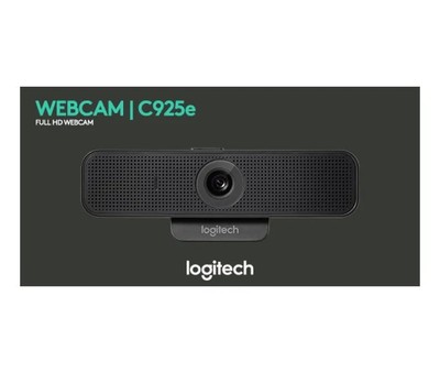 Logitech Webcam C925e Full HD 1080p USB Mikrofon Autofokus schwarz Business
