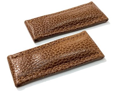DE GRISOGONO 25mm de Grisogono Brown 25mm X 22mm Alligator Watch Strap 60/55