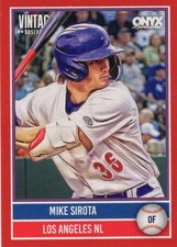 Mike Sirota, Los Angeles Dodgers, 2026 Onyx Vintage 