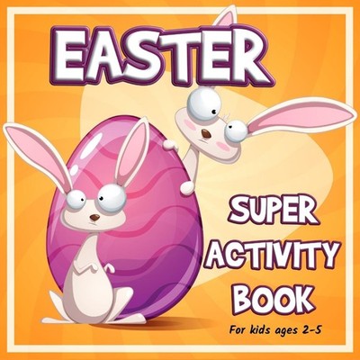 Easter Super Activity Book Preschool Kindergarten Activities Fun