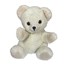 Vtg 1986 11 SNUGGLE Bear Plush Lever Bros Russ Ivory Fabric Softener Puppet 80s