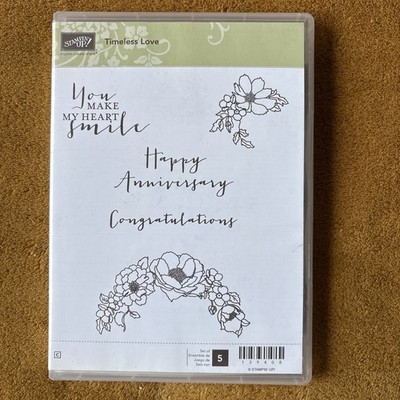 Stampin' Up! Gummistempelset ZEITLOSE LIEBE
