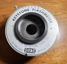 Vintage Ilex Shutter Keystone Flashmeter  large format Thread Diameter 58 mm