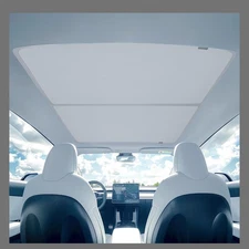 OtriFowd Tesla Model Y Sunshade Roof, Magshade to Block UV, 2024 2023 2022 2021
