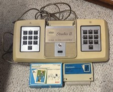 RCA Studio II Home TV Programmer Console with Blackjack Works *PLEASE READ* image