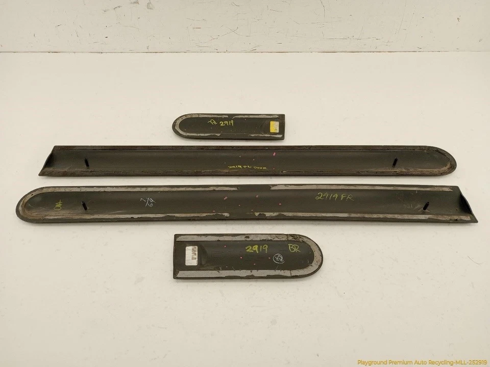 Juego de 4 molduras laterales de carrocería delantera y trasera Nissan Xterra para 2005-2015 Foto 2 de 4