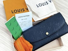 Good Condition LOUIS VUITTON Monogram Empreinte Long Wallet