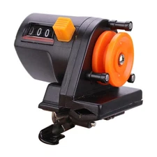 Fishing Line Counter, Length Gauge Clip on Quick Release, Manual Accurate