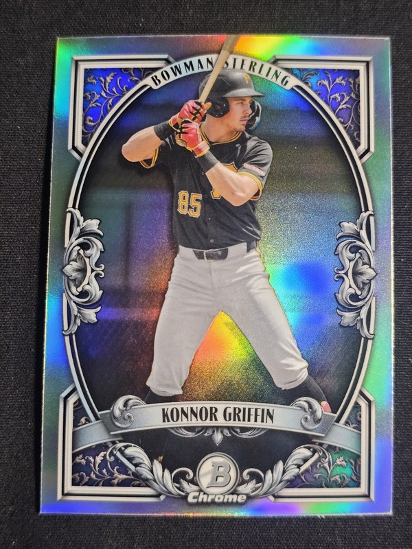 Topps 2026 Bowman Sterling Konnor Griffin #BST-7 Pirates Insert Card