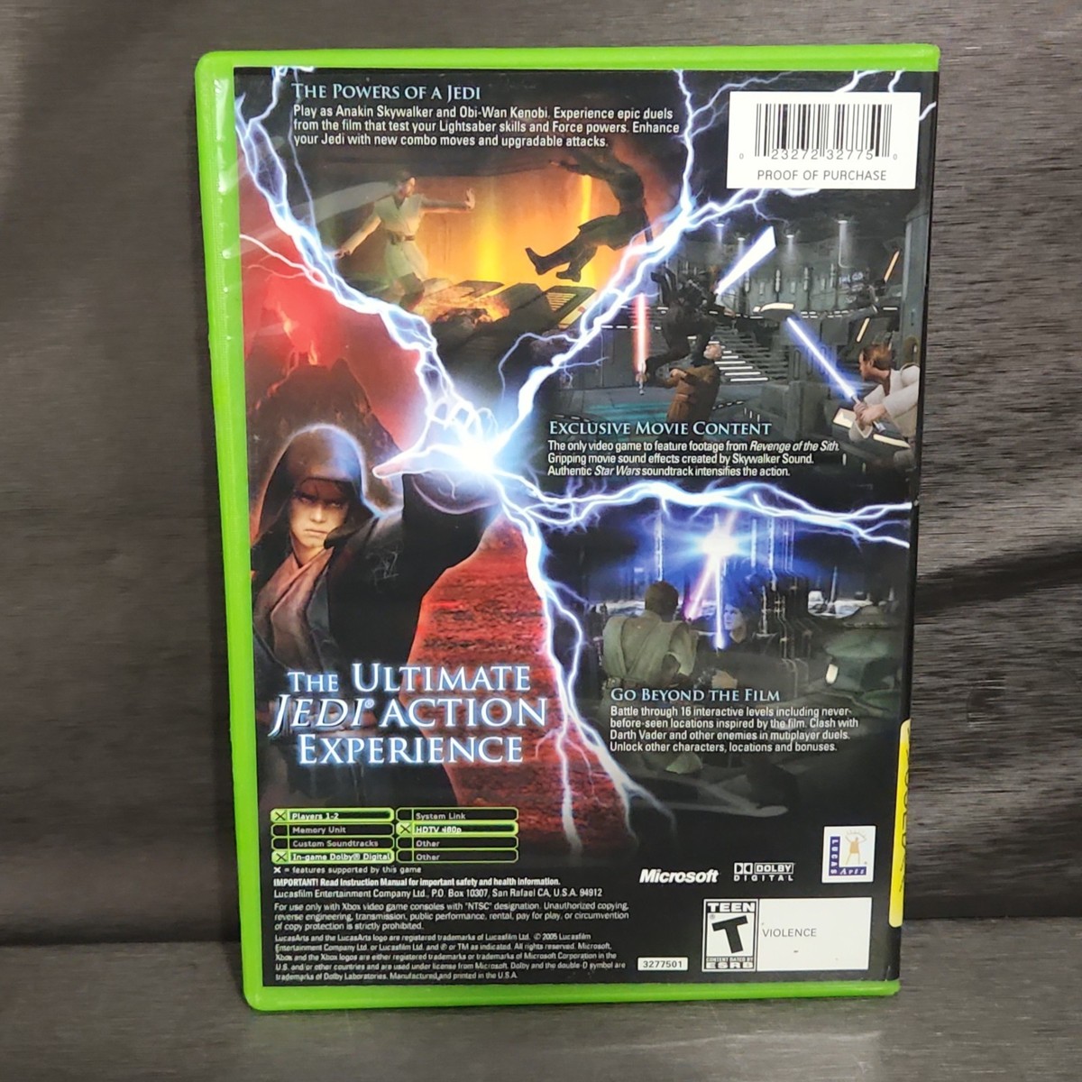 Star Wars Episode III 3 Revenge of the Sith XBOX Game CIB | eBay