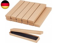 Nbeads 12 StüCk Karton Halskette Box, Kraft Schmuckschatulle Rechteck