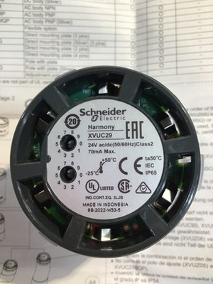 SCHNEIDER XVUC29 TOWER LIGHT, MULTI-COLOR LED UNIT, NEW IN BOX