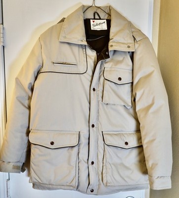 FIELD & STREAM (Gordon & Ferguson Mens DOWN COAT JACKET  Vintage Great Condition