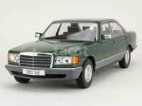 Mercedes S-Class W126 1979 Passagierauto 1/18 Modelcar