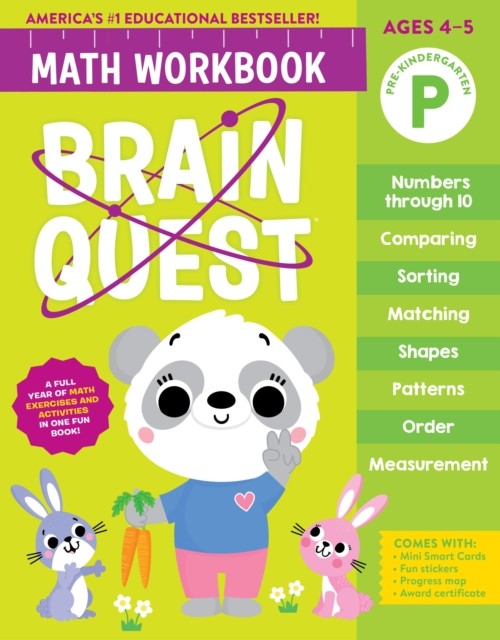 Brain Quest Math Workbook: Pre-Kindergarten Workman Publishing - Image 5