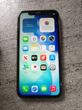 Apple iPhone 11 64gb Black (Unlocked)  unverified batt and back glass fitted