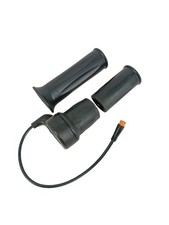 E-Bike Drehgasgriff Halbgas Gasgriff 3-PIN gelb Fahrrad Pedelec Umbausatz Lenker