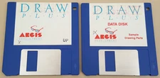 Aegis Draw Plus v2.0 ©1986 Aegis Development for Commodore Amiga 500 1000 2000